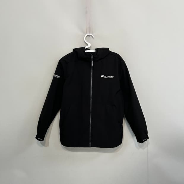 디스커버리 23SS 키즈 바람막이 150 블랙