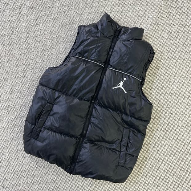 M 나이키조던 키즈 패딩조끼 0401D