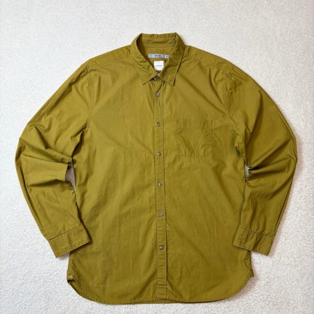 시리즈 18ss 퍼티그 머스타드 셔츠 PN6264