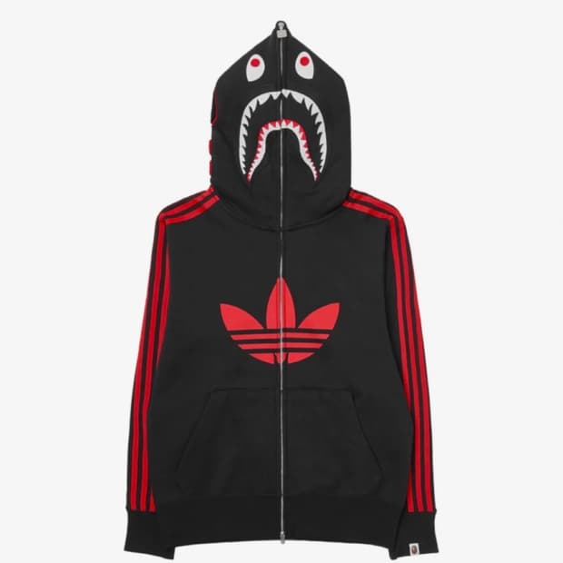 베이프 아디다스 샤크후드 L 사이즈