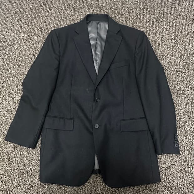 LUOMO 워모 프리미엄라인 캐시미어 울 정장 자켓 블랙 105(XL)