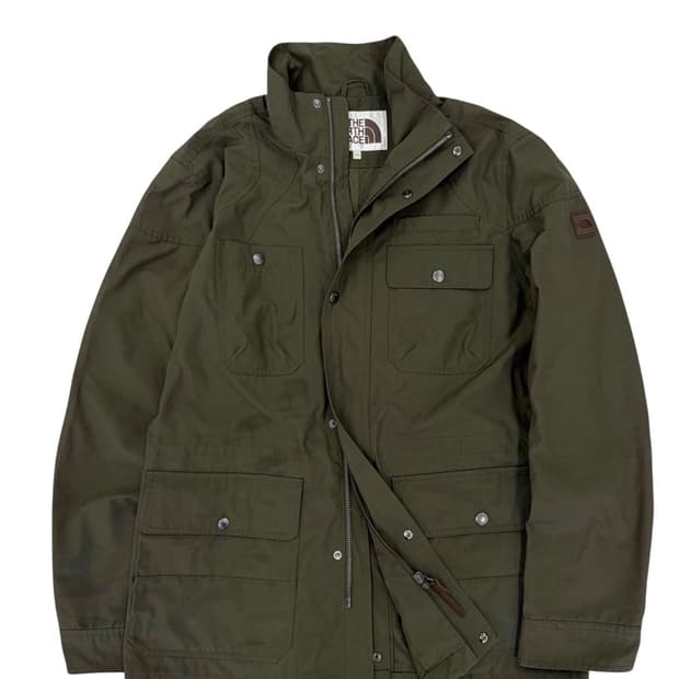 노스페이스 나일론 자켓 카키 (XL) 