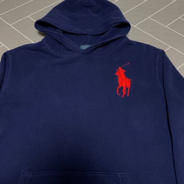 폴로 빅포니 후드티