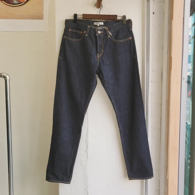 RNA 스티치 생지 데님팬츠