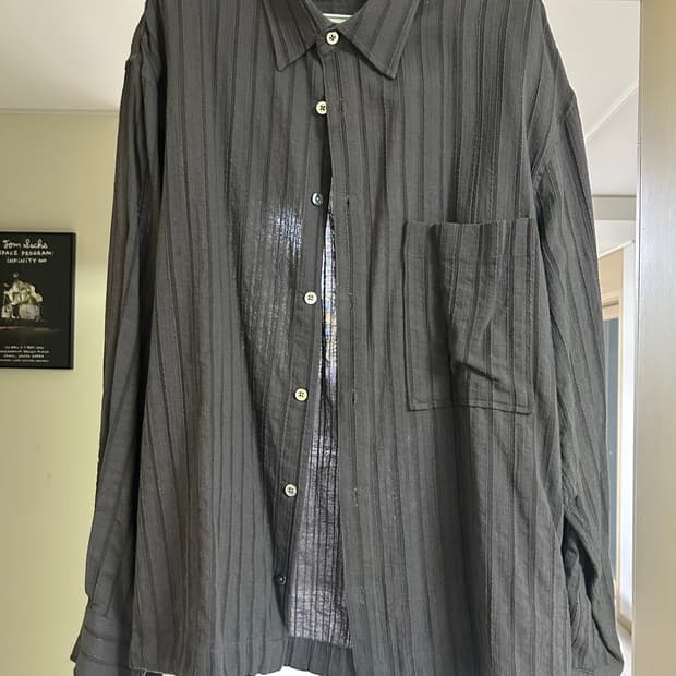 노운 스트라이프 셔츠 (상태최상)