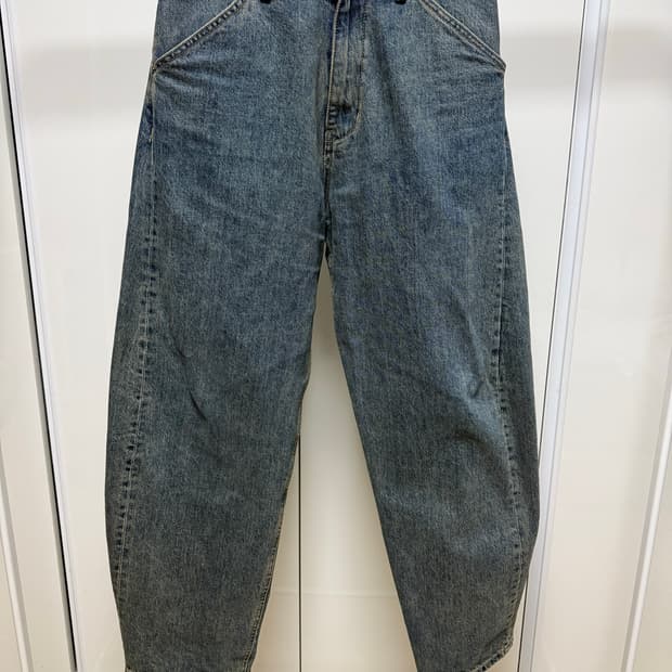 해칭룸 커브 진 빈티지 블루 Size M