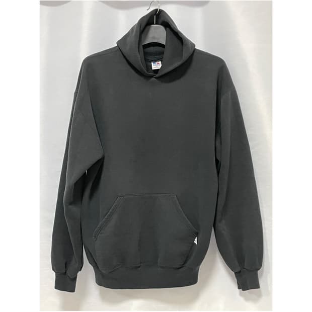 (XL) 90s 러셀 애슬래틱 50/50 후드 블랙