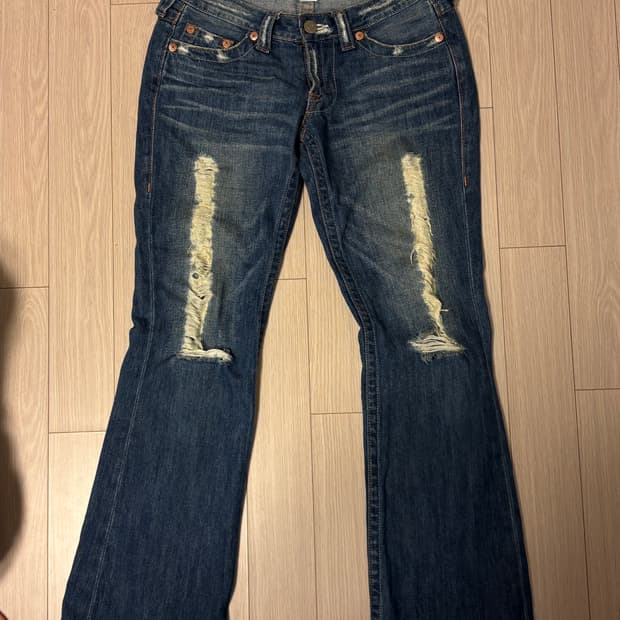 트루릴리젼 데미지 팬츠