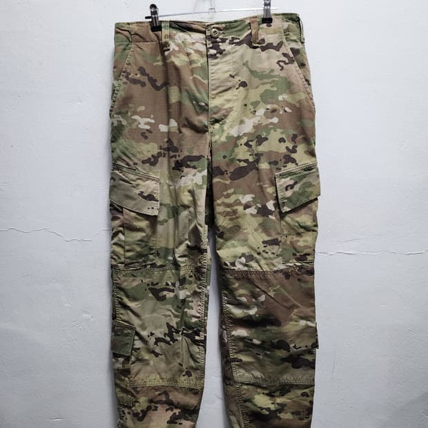 미군 밀리터리 ocp 멀티캠 카고 바지