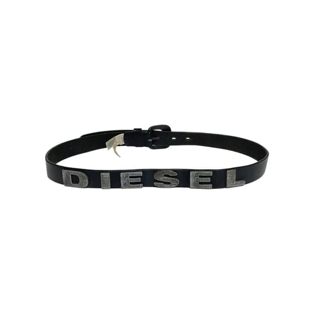 디젤 레터링 플레이트 벨트