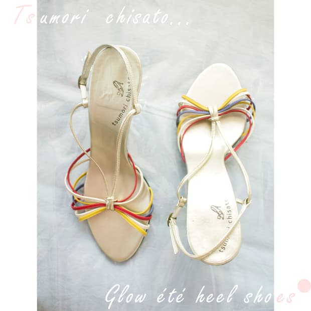 츠모리치사토 여름 글로우 샌들