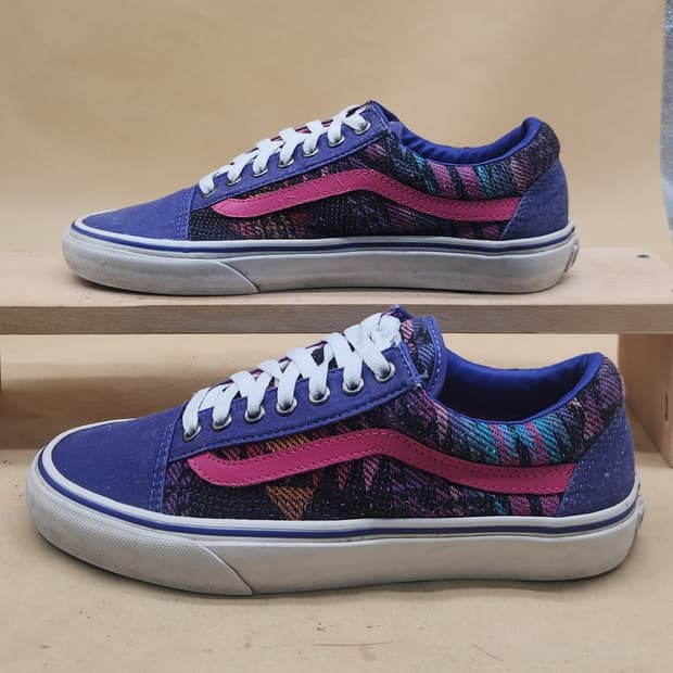 반스 올드스쿨 유니크 퍼플 스니커즈 250