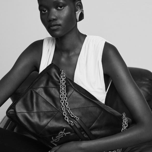 입생로랑 JAMIE 4.3 제이미 YSL 생로랑 램스킨 맥시 숄더백 