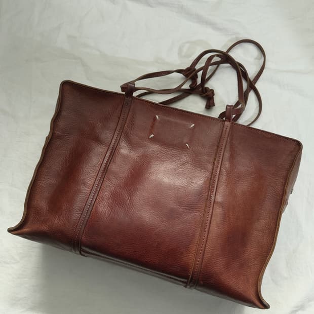 메종 마틴 마르지엘라 12aw 빅 스퀘어백