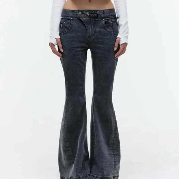 Opus 0012/Op. 09 WICKED SLIM FLARE DENIM