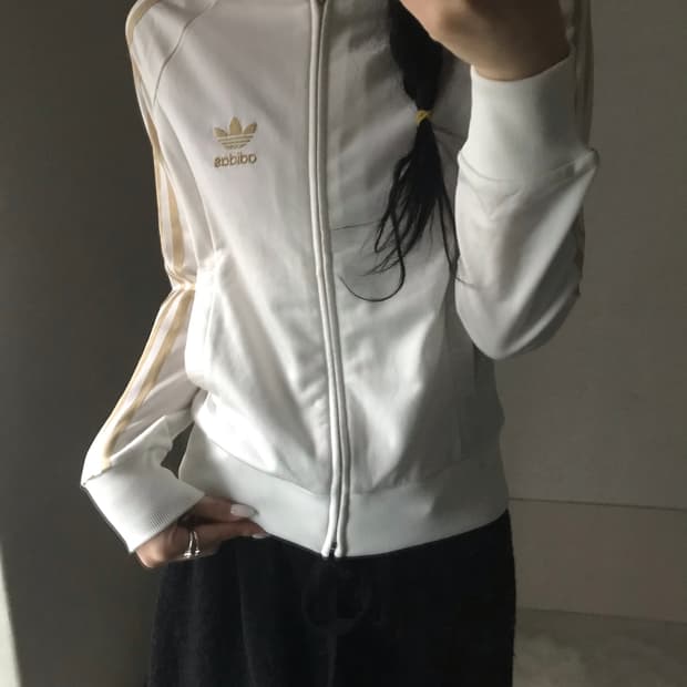 아디다스 화이트 골드 져지