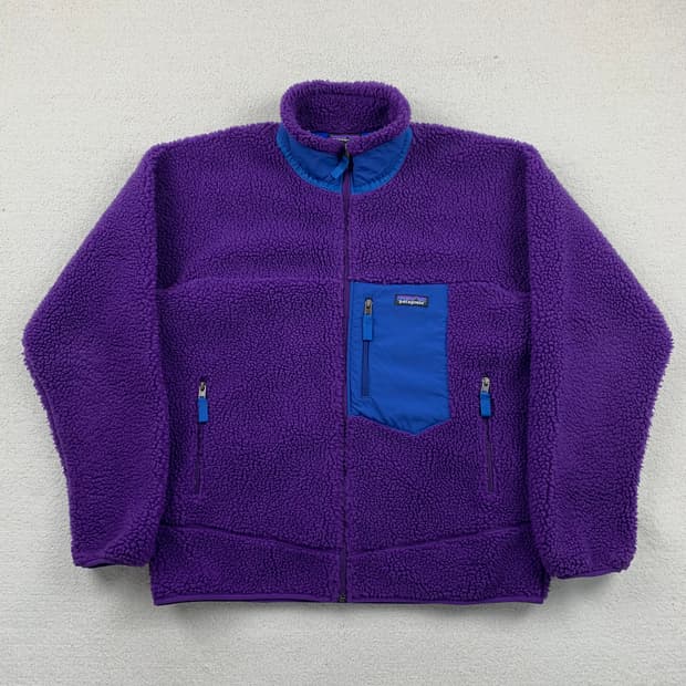 파타고니아 레트로-X 플리스 자켓 퍼플 