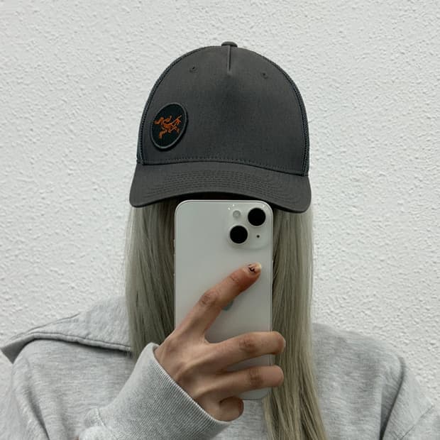 아크테릭스 그레이 메쉬캡