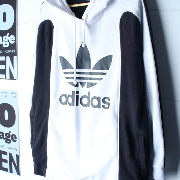(L-XL) 아디다스 후드티셔츠 오리지널 빅로고 범고래-H36207