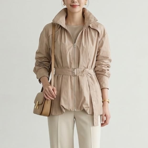 [55]타임 벨티드 자켓