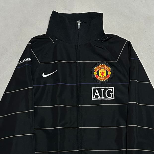 S 나이키 08-09 맨체스터유나이티드 우븐 자켓