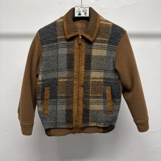 인디안 니트 자켓