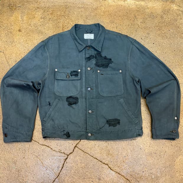 00s 미국 빈티지 폴로랄프로렌 헤링본 스윙자켓 스윙탑