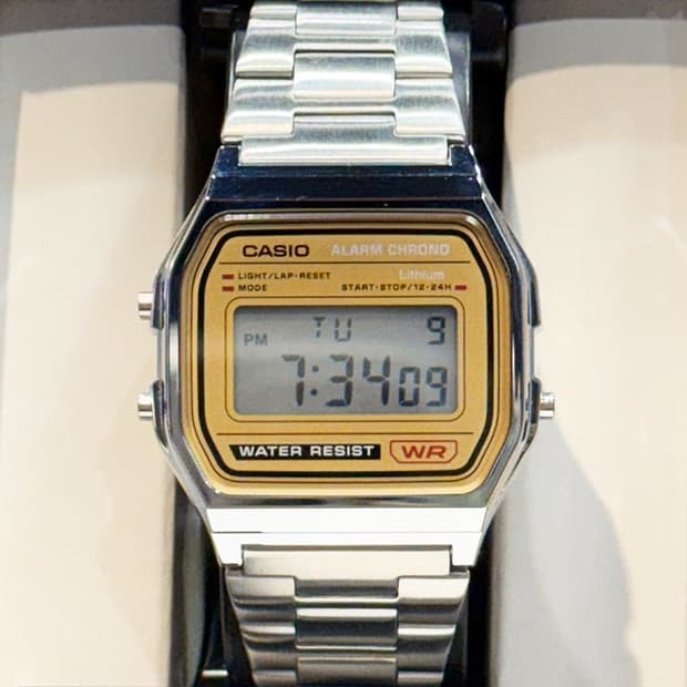 카시오 전자시계 A158 판매합니다.