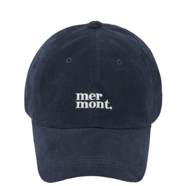 mermont signature cap(washing navy)