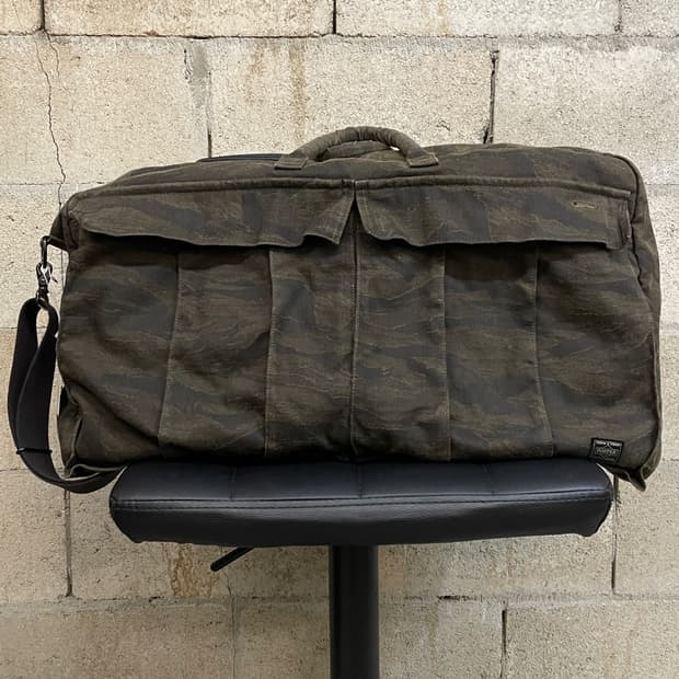 요시다 포터 타이거 카모 보스턴 백 