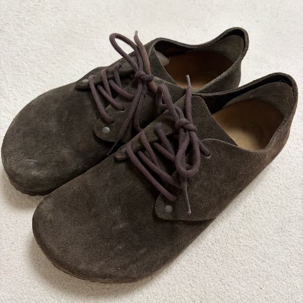 [270] 버켄스탁 마인(MAINE) 스웨이드 샌들 슈즈 (브라운) 단품