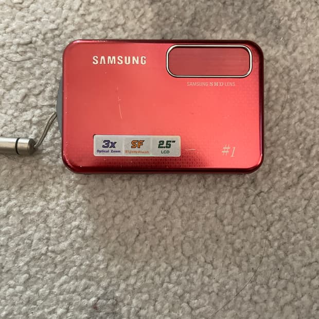 삼성디지털카메라 y2k감성 레트로 쁌쁌