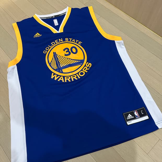 NBA 아디다스 골든스테이트 스테판커리 스윙맨유니폼 L