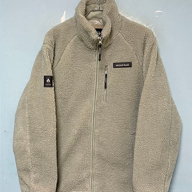 몽벨 남자 뽀글이 패딩점퍼 후리스 캐주얼 L 100 