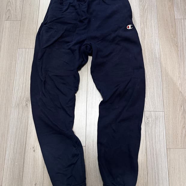 챔피언 리버스위브 스웩팬츠 네이비