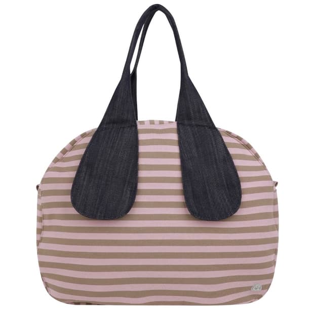 코이세이오 COISEIO 에마 타이니 프렌즈 스트라이프 백 핑크베이지
