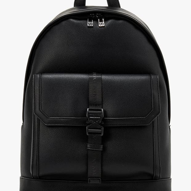 아르마니 버클 포켓 라운드 백팩 (새상품)