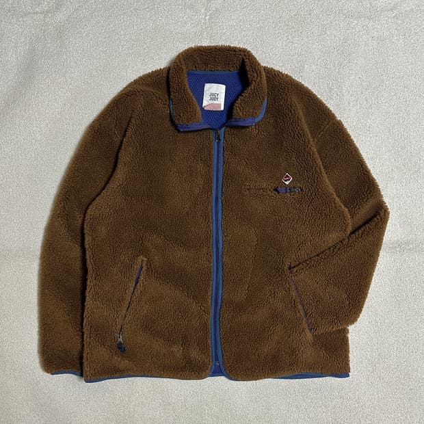 쥬시쥬디 멀티컬러 배색 덤블링 점퍼