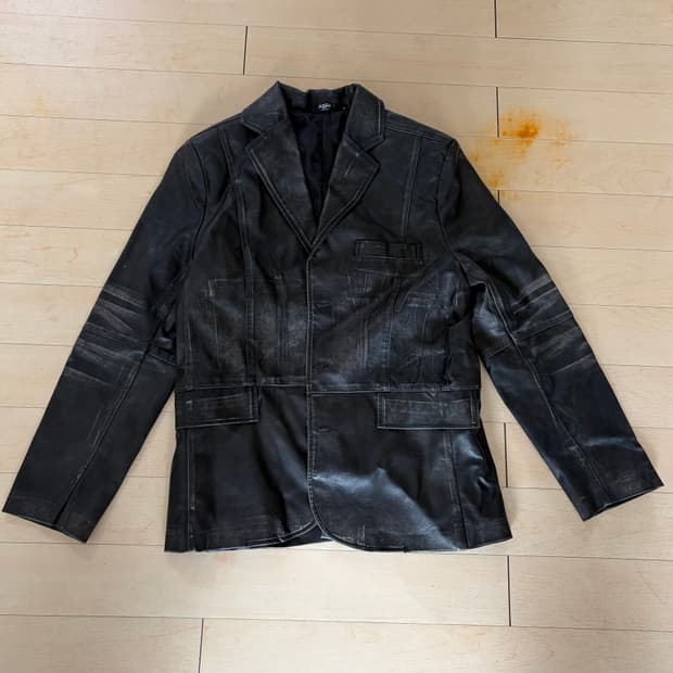 제이디드 런던 레더 자켓