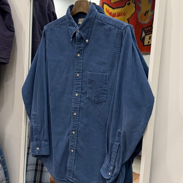 90-00s L.L.Bean 엘엘빈 코듀로이 셔츠