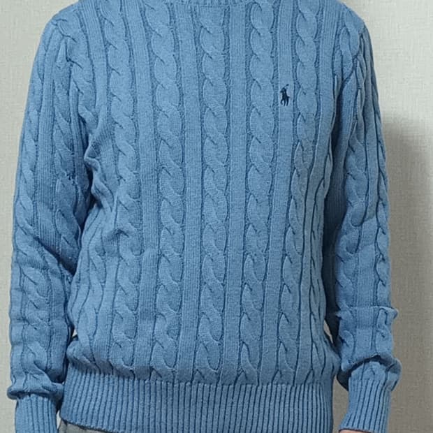 폴로 랄프로렌 남여 꽈배기니트 95-100/66-77