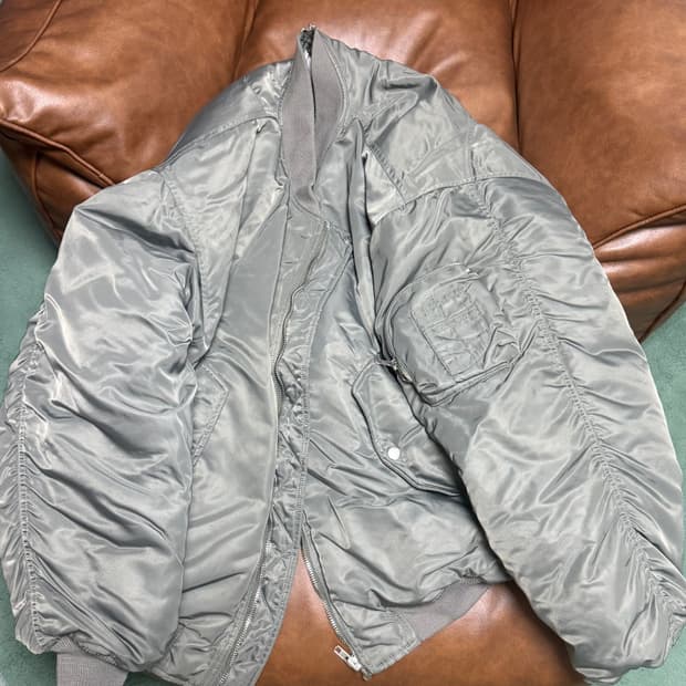 그레일즈 스플릿 봄버 올리브 2사이즈