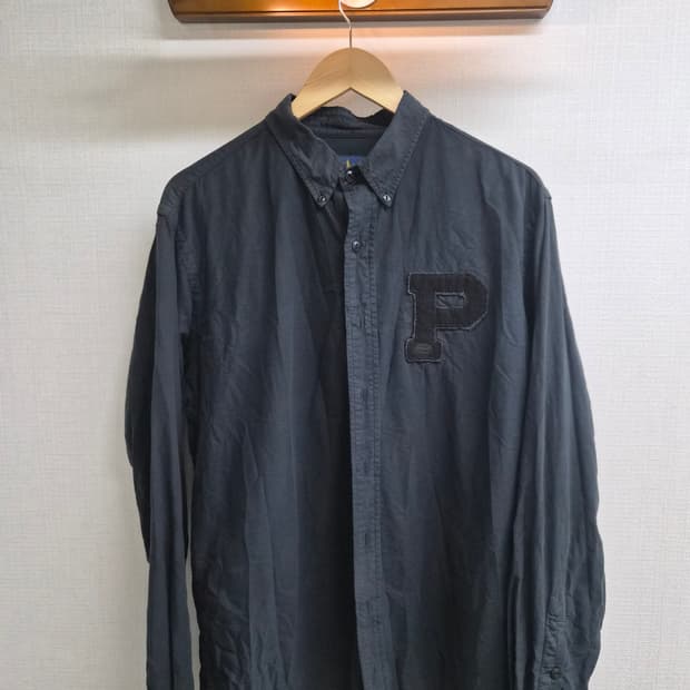 L) 폴로 랄프로렌 뉴욕 불독 자수 셔츠 팝니다