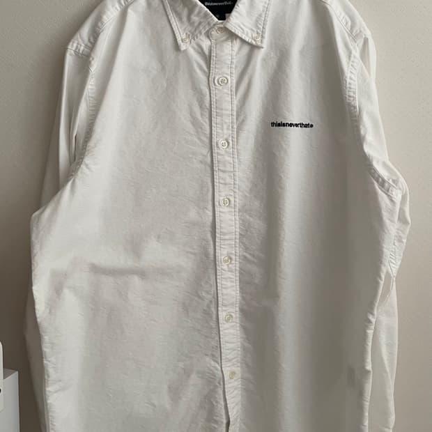 디스이즈네버댓 옥스포드 셔츠 (화이트)