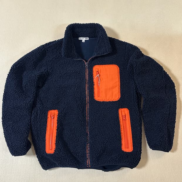 L) 유니클로 JW 앤더슨 포켓 후리스 뽀글이