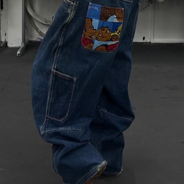 FUBU 푸부 플래티넘 올드스쿨 카펜터 팬츠