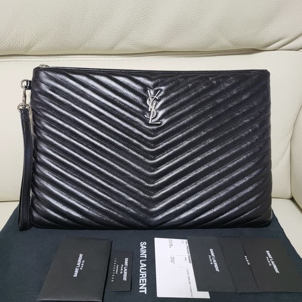 입생로랑 클러치 라지 