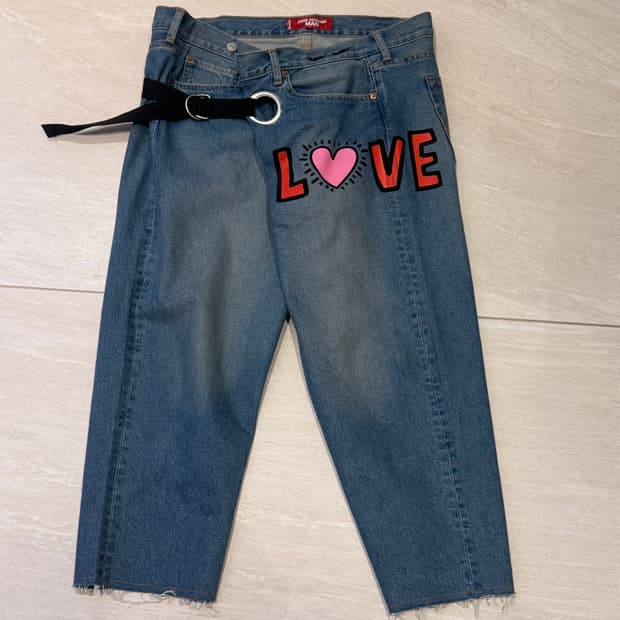 준야와타나베 러브 바지