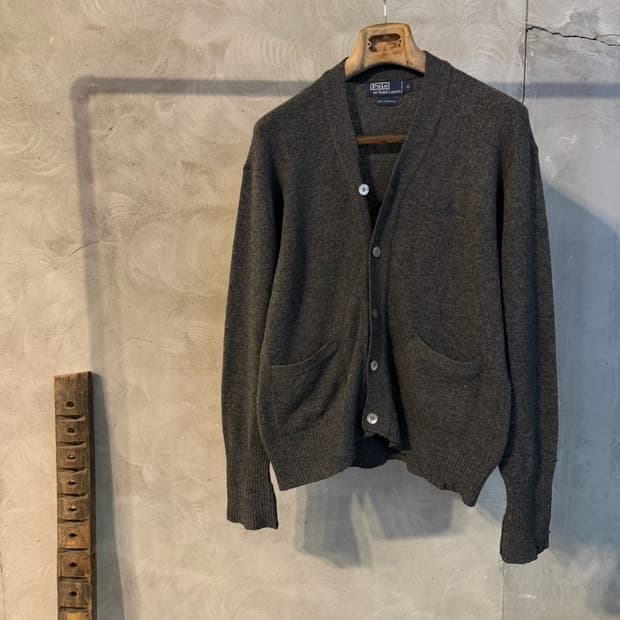 폴로 랄프로렌 램스울 가디건 100
