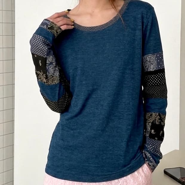 캐피탈 kapital 롱슬리브 티셔츠 1size